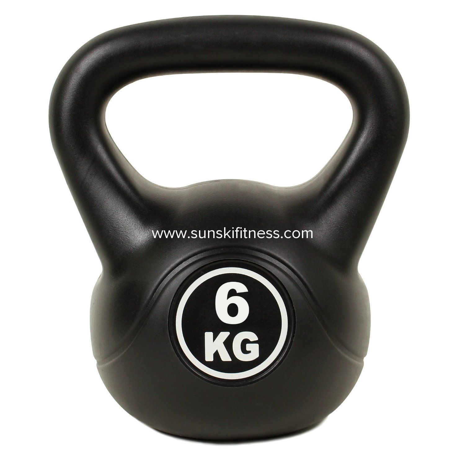 Cement kettlebell