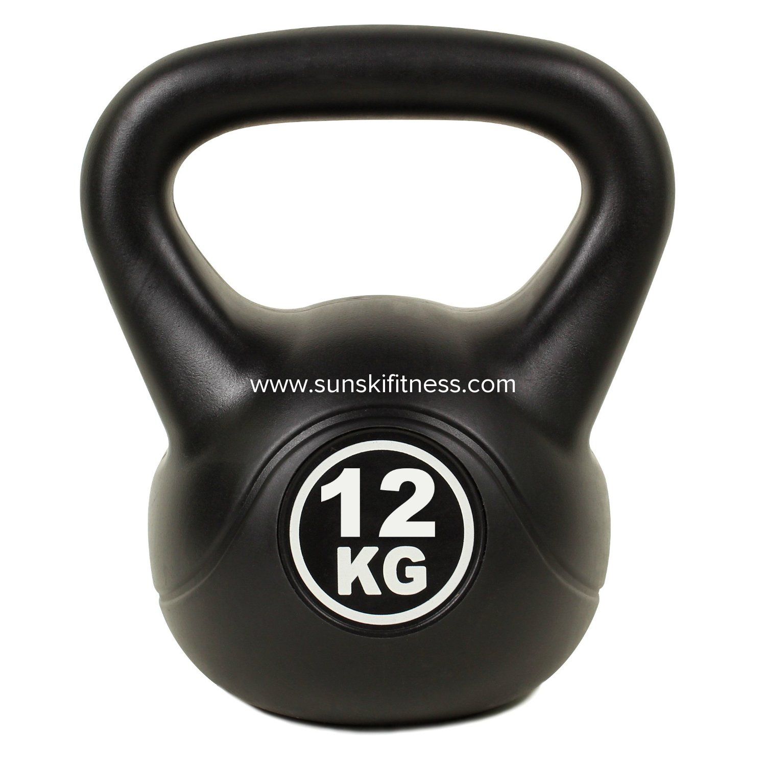 Cement kettlebell