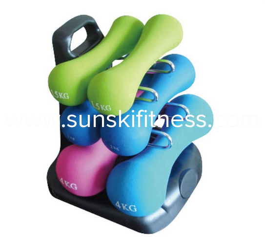 Neoprene dumbbell