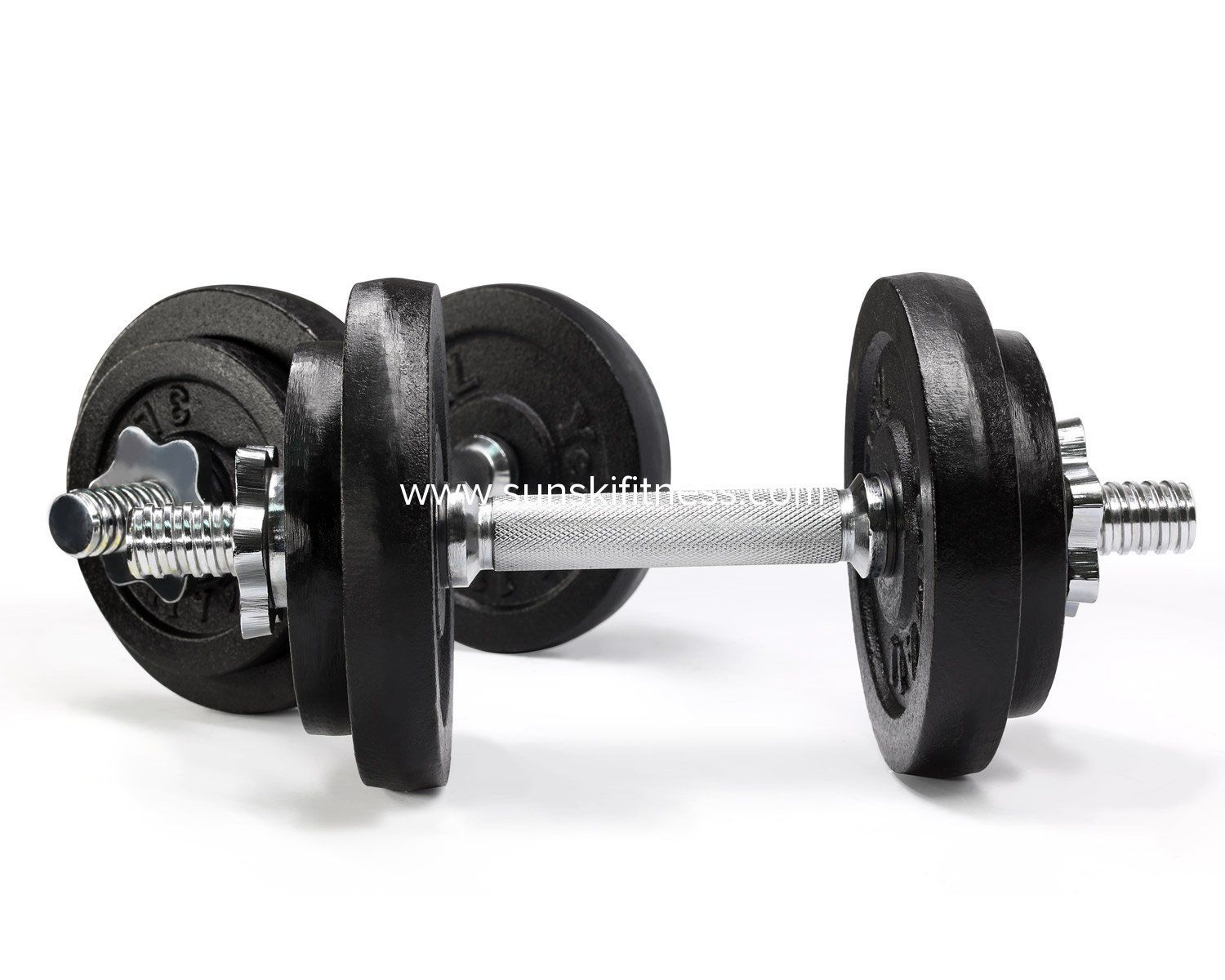 10kg paint dumbbell set