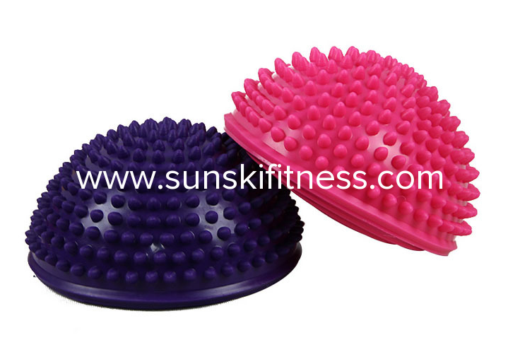 Half massage ball