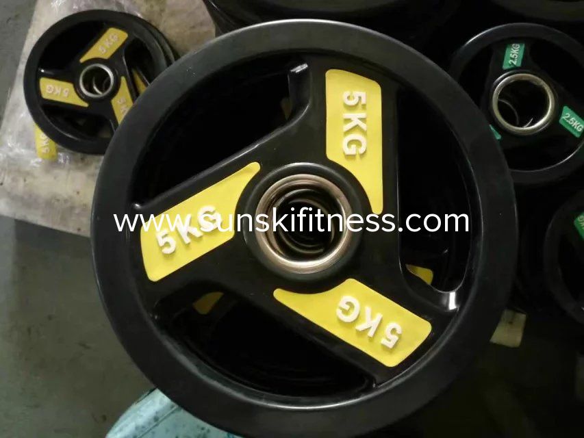 Rubber weight plate