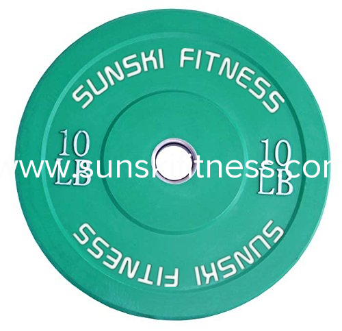 coloured bumper plate