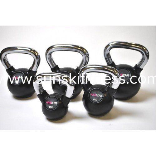 Rubber kettlebell