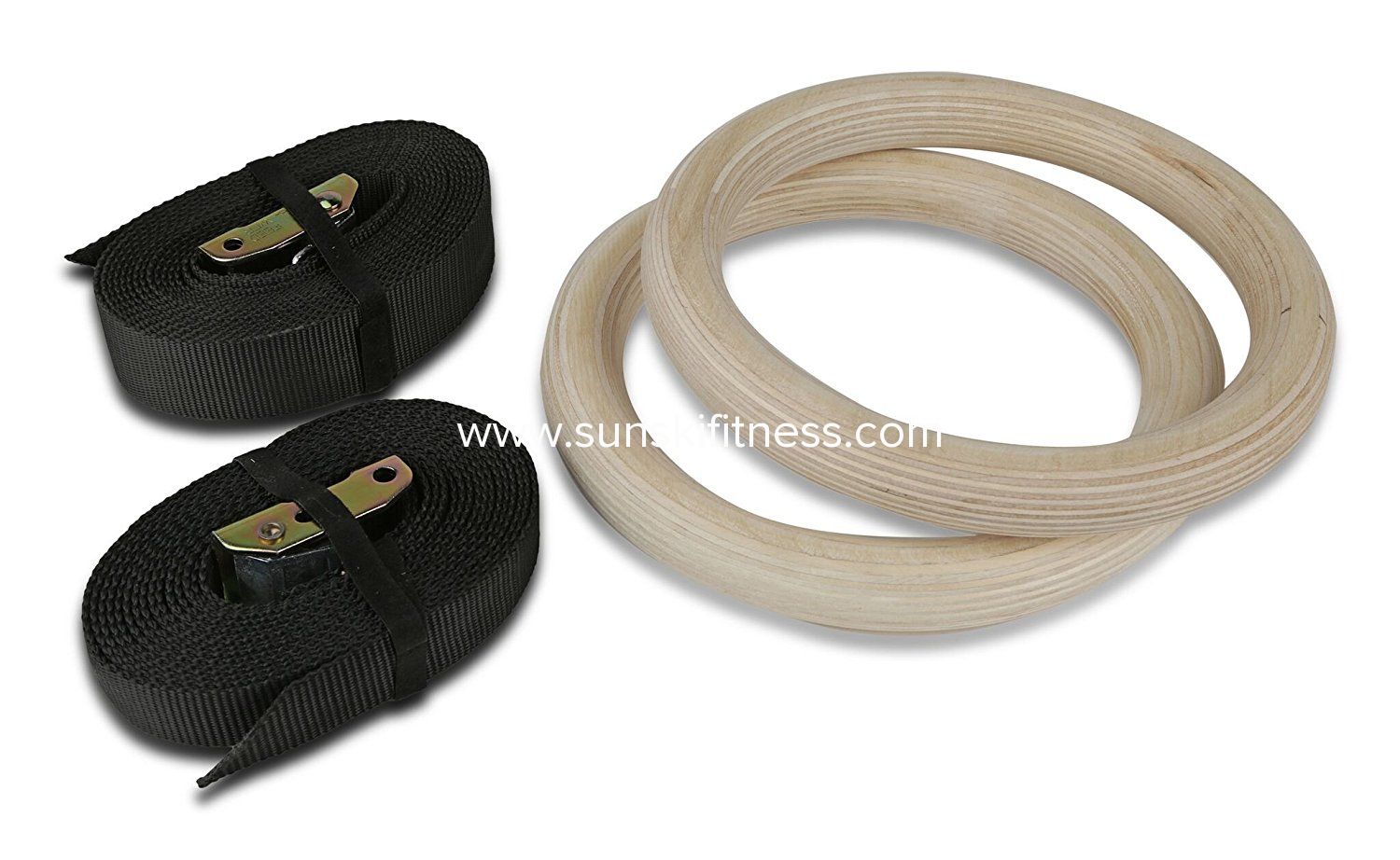 Wooden gym ring