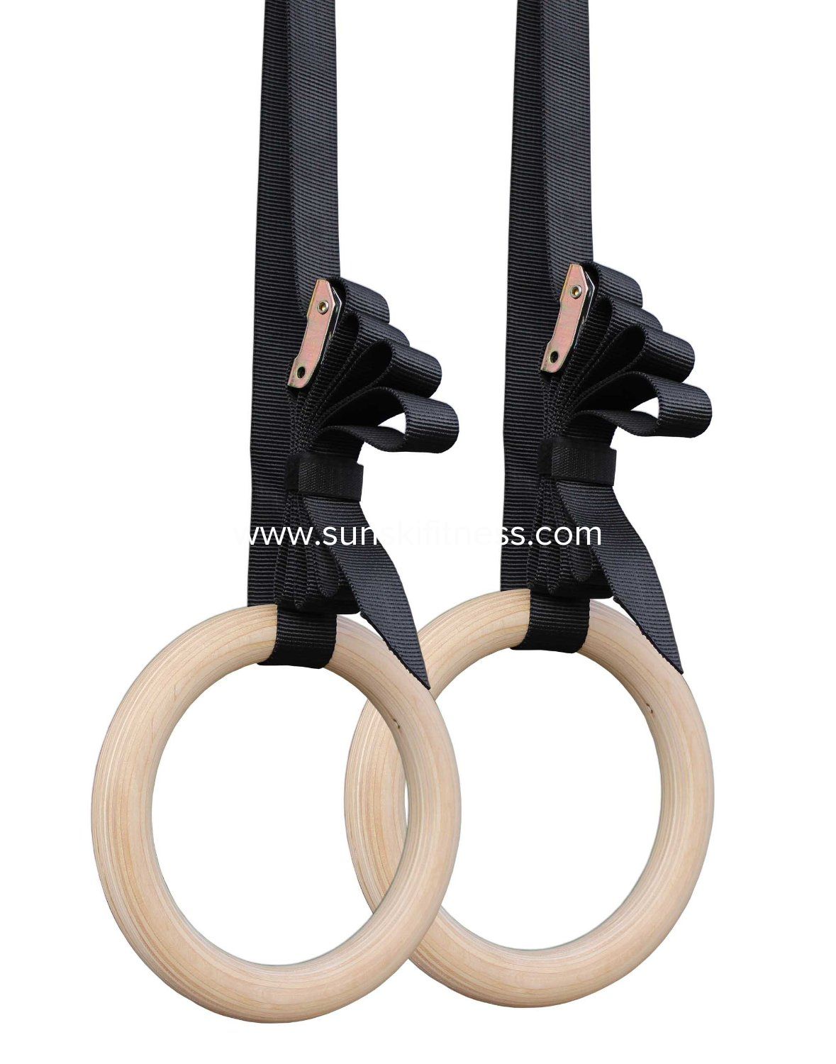 Wooden gym ring